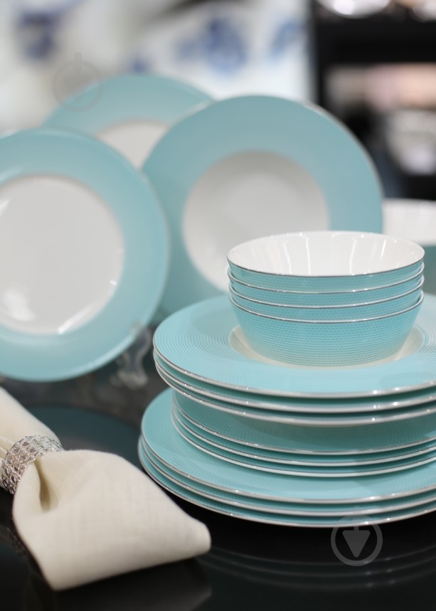 Сервиз столовый Narumi Cosmic blue 25 предметів на 6 персон - фото 7 Сервиз столовый Narumi Cosmic blue 25 предметів на 6 персон - фото 7