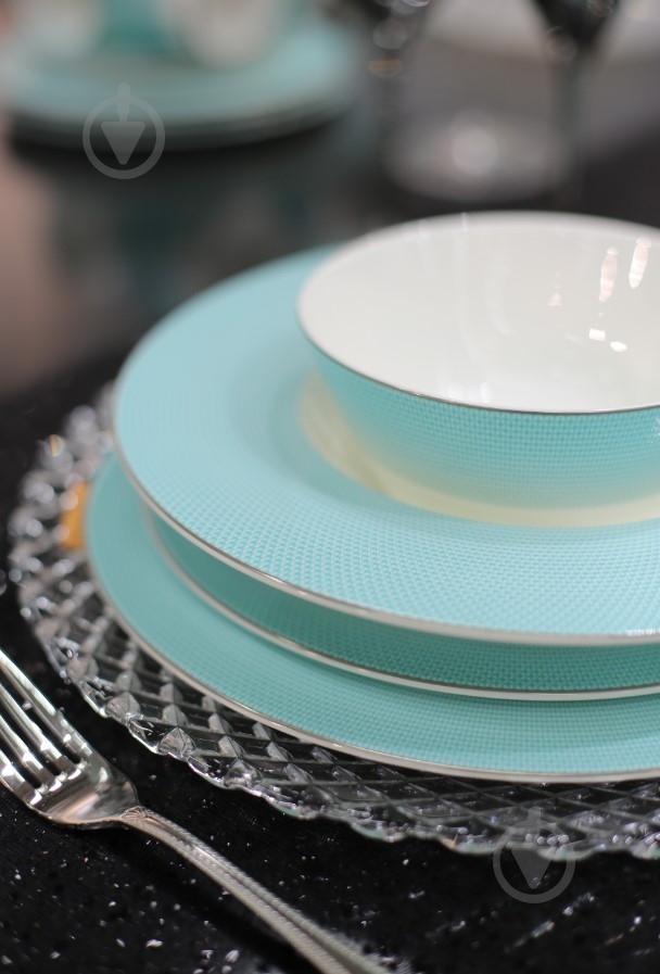 Сервиз столовый Narumi Cosmic blue 25 предметів на 6 персон - фото 3 Сервиз столовый Narumi Cosmic blue 25 предметів на 6 персон - фото 3