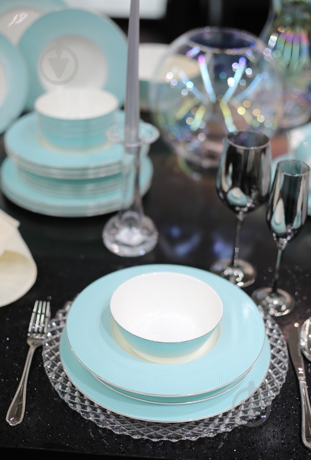 Сервиз столовый Narumi Cosmic blue 25 предметів на 6 персон - фото 6 Сервиз столовый Narumi Cosmic blue 25 предметів на 6 персон - фото 6