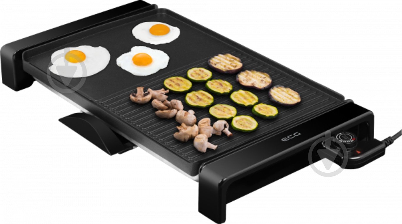 Электрогриль ECG EG 2011 Dual XL - фото 1 Электрогриль ECG EG 2011 Dual XL - фото 1