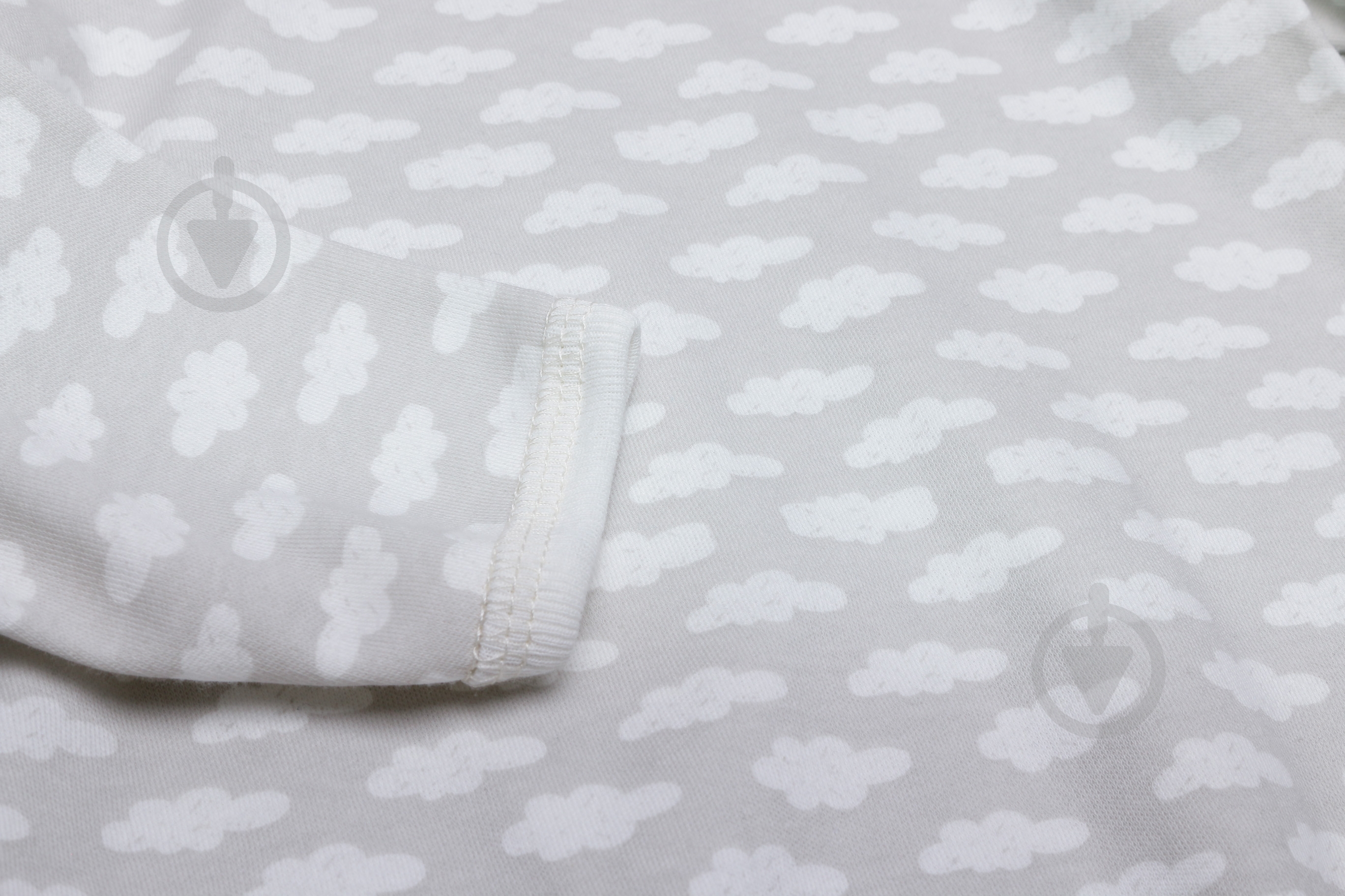 Боди унисекс Bambinelli Тучки р.86 серый с белым - фото 5