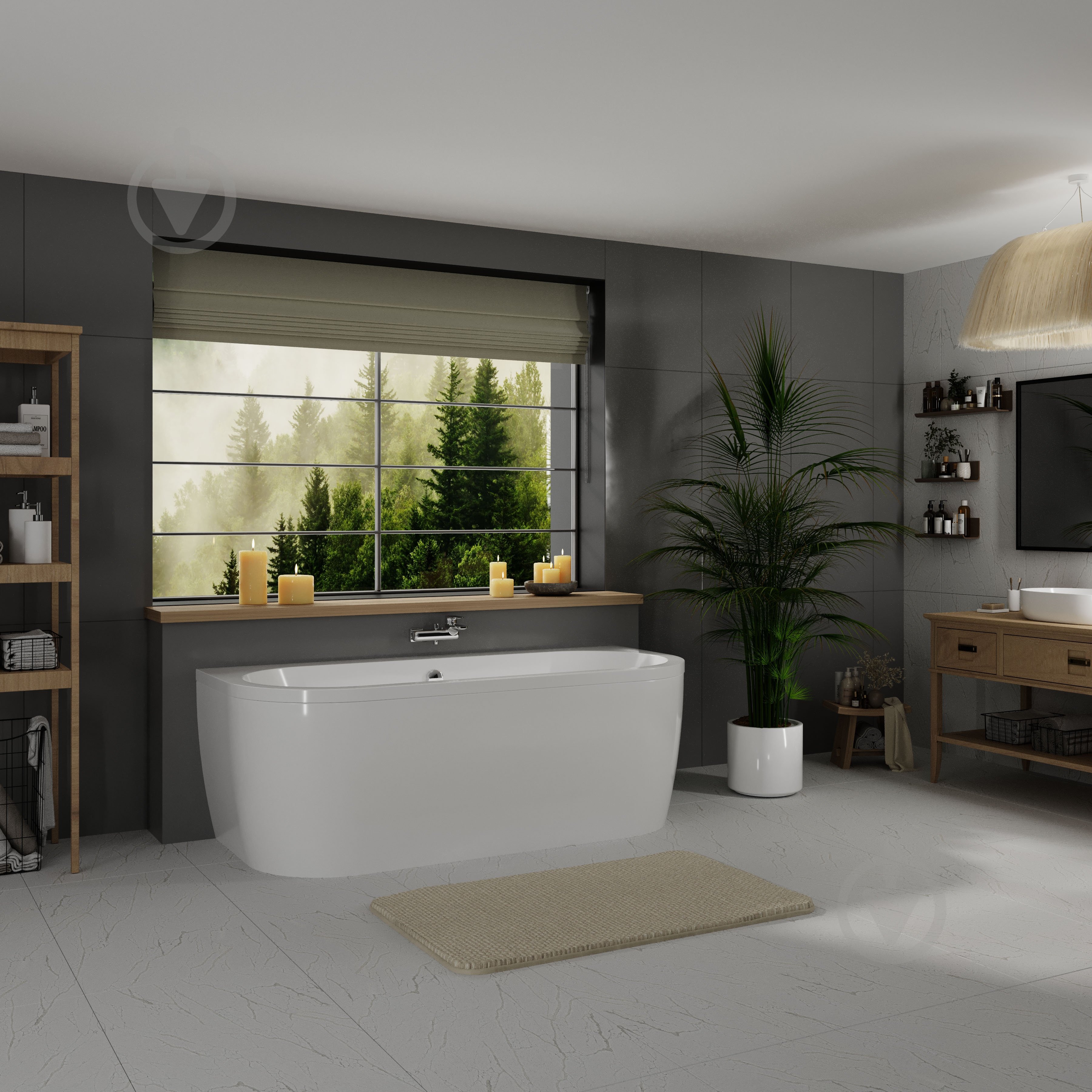 Ванна акриловая Koller Pool Dream 170х75 см - фото 3