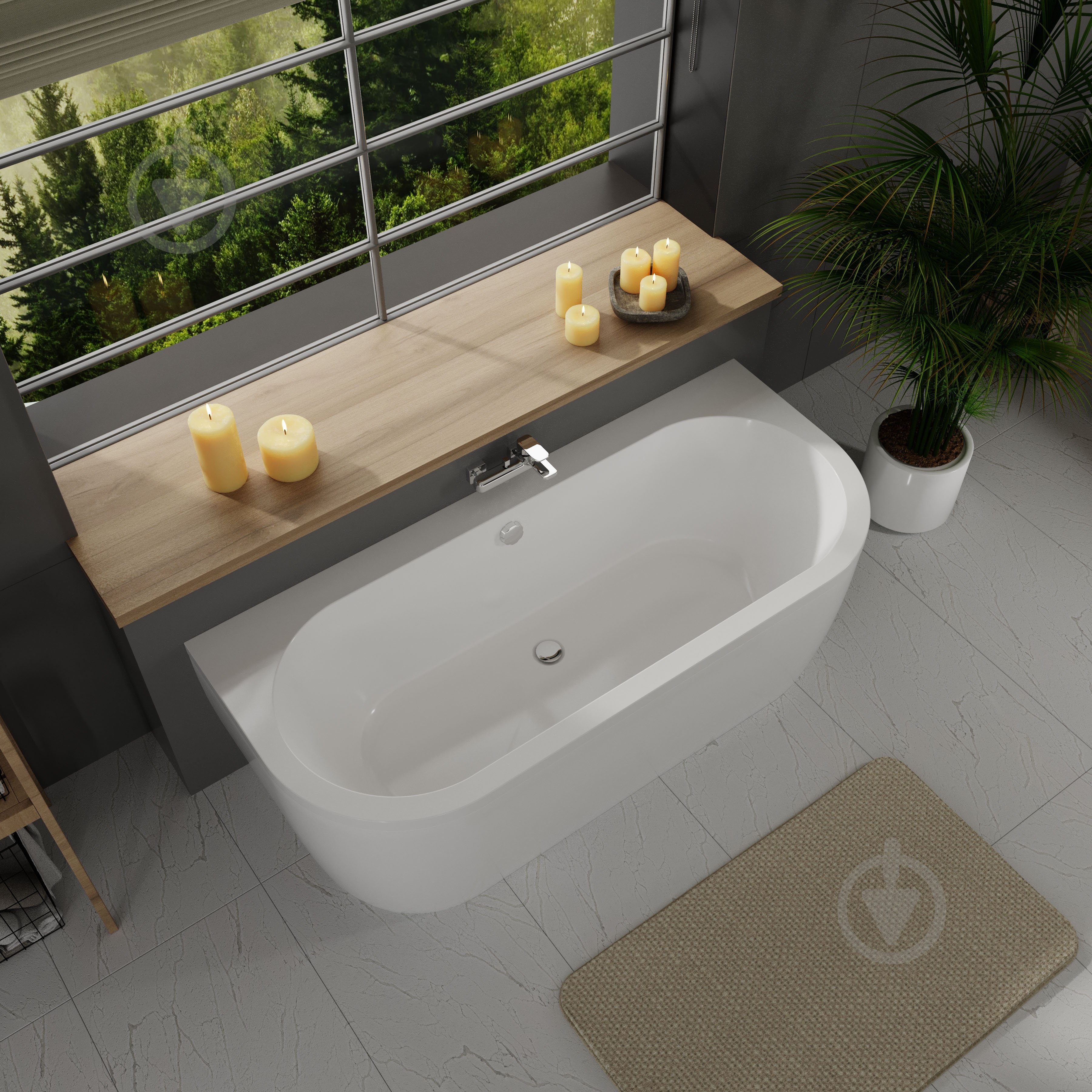 Ванна акриловая Koller Pool Dream 170х75 см - фото 2