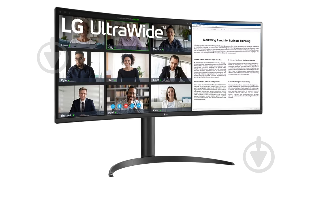 Монітор LG 34" (34WR55QK-B) - фото 2