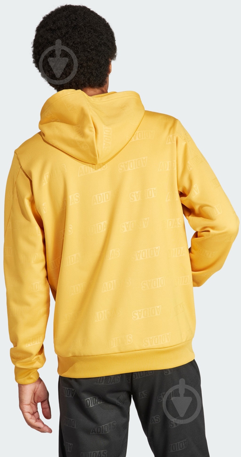 Джемпер Adidas Embossed Polar Fleece IJ6429 р.2XL жовтий - фото 3 Джемпер Adidas Embossed Polar Fleece IJ6429 р.2XL жовтий - фото 3