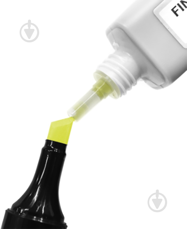 Заправка для маркера Refill Ink жовта селера EF900-13 FINECOLOUR 1 шт. - фото 2