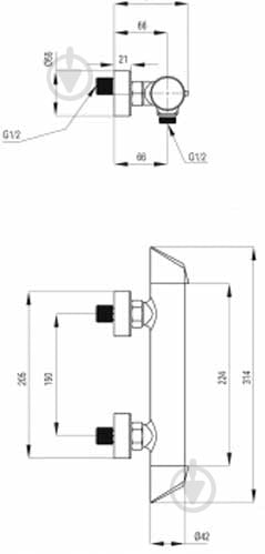 Смеситель для душа Deante Arnika BQA 040M - фото 3