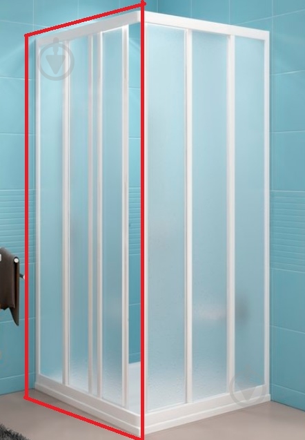 Стенка душевая Ravak ASRV3- 75 PEARL - фото 1