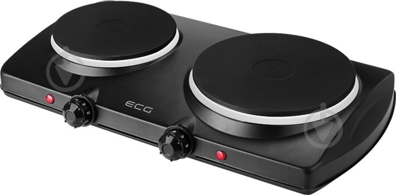 Плита електрична настільна ECG EV 2512 - фото 1
