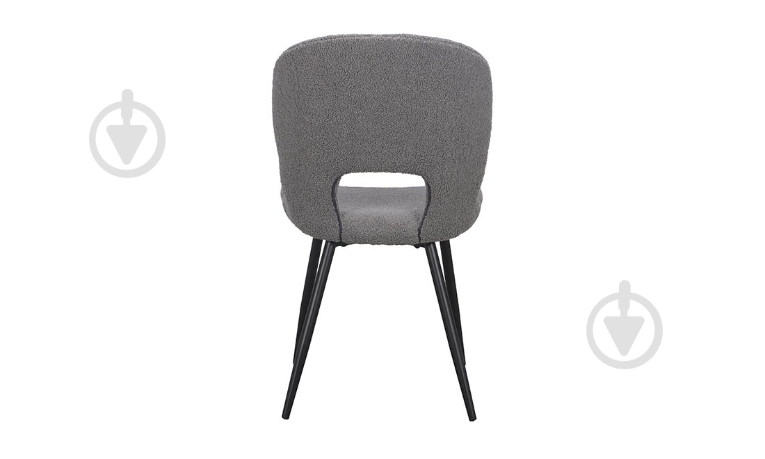 Стул Дорис 490х450х850 серый / черный - фото 5