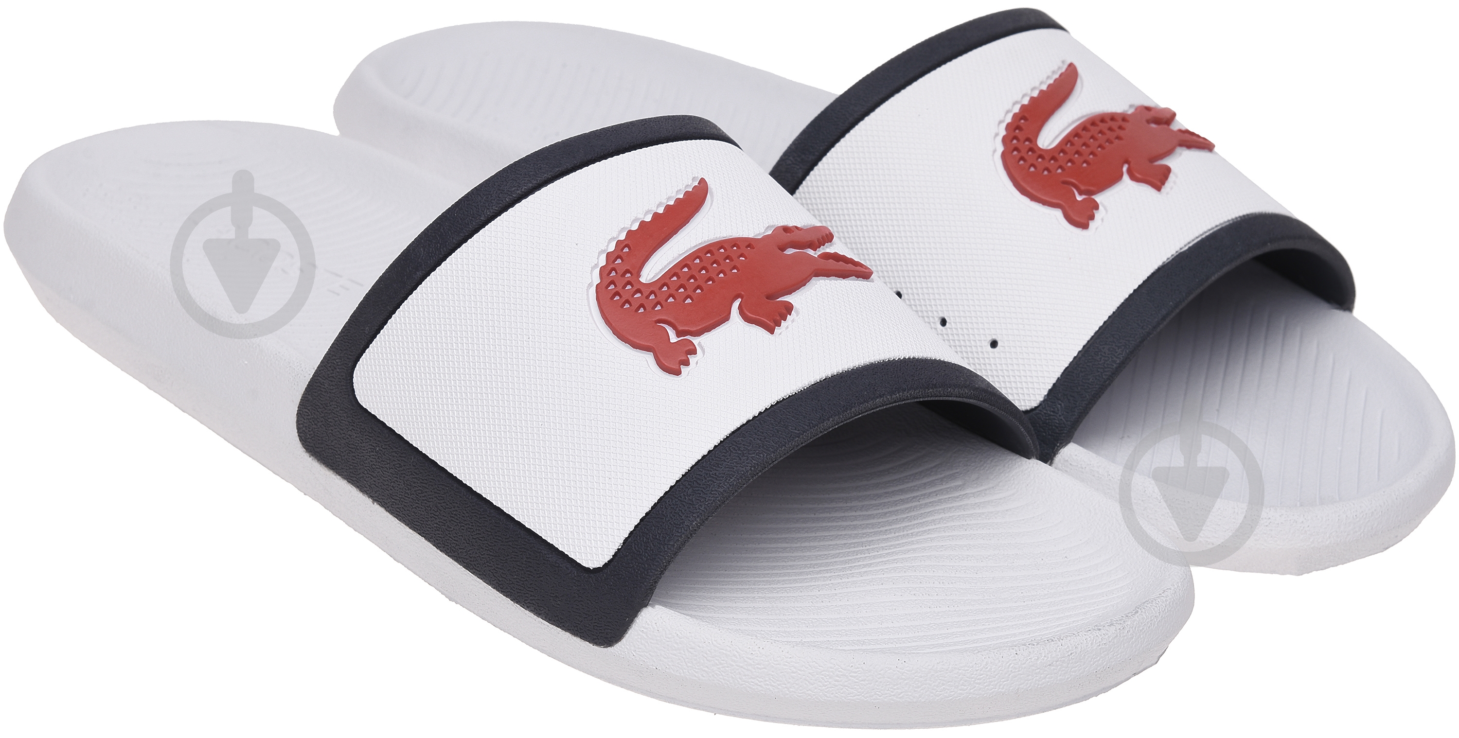 Шлепанцы Lacoste CROCO SLIDE TRI3 CMA 739CMA0043407 р.44,5 белый - фото 2 Шлепанцы Lacoste CROCO SLIDE TRI3 CMA 739CMA0043407 р.44,5 белый - фото 2