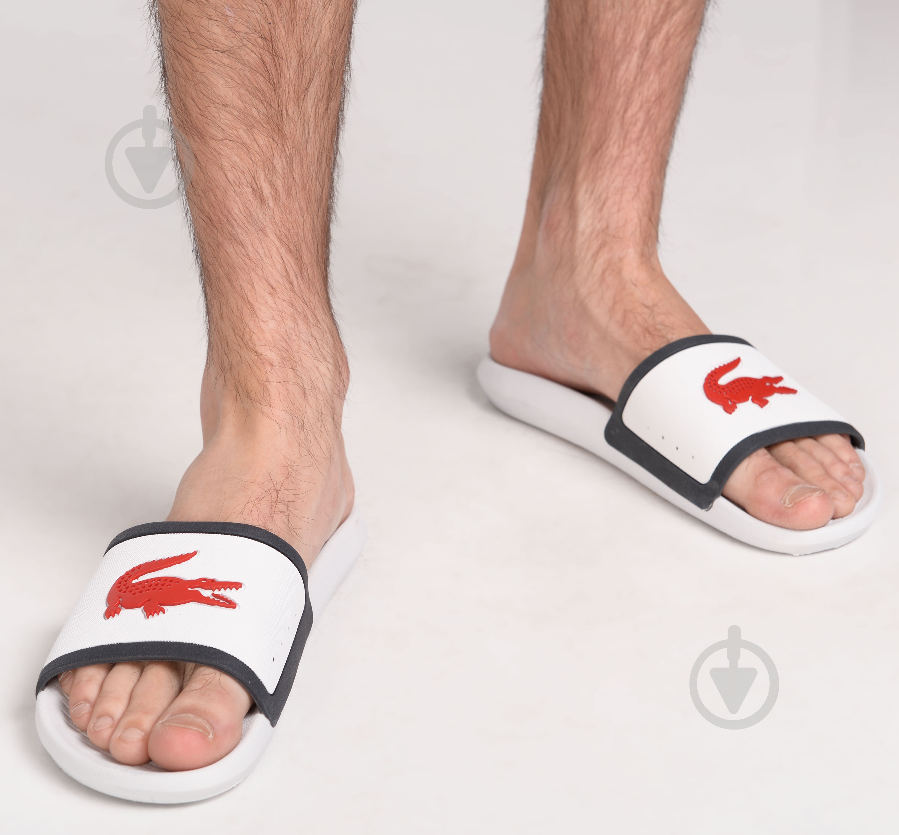 Шлепанцы Lacoste CROCO SLIDE TRI3 CMA 739CMA0043407 р.46 белый - фото 8 Шлепанцы Lacoste CROCO SLIDE TRI3 CMA 739CMA0043407 р.46 белый - фото 8