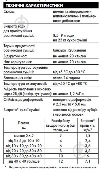 Клей для плитки Ceresit армированный микроволокнами CM 17 (SUPER FLEXIBLE) 25 кг - фото 2 Клей для плитки Ceresit армированный микроволокнами CM 17 (SUPER FLEXIBLE) 25 кг - фото 2