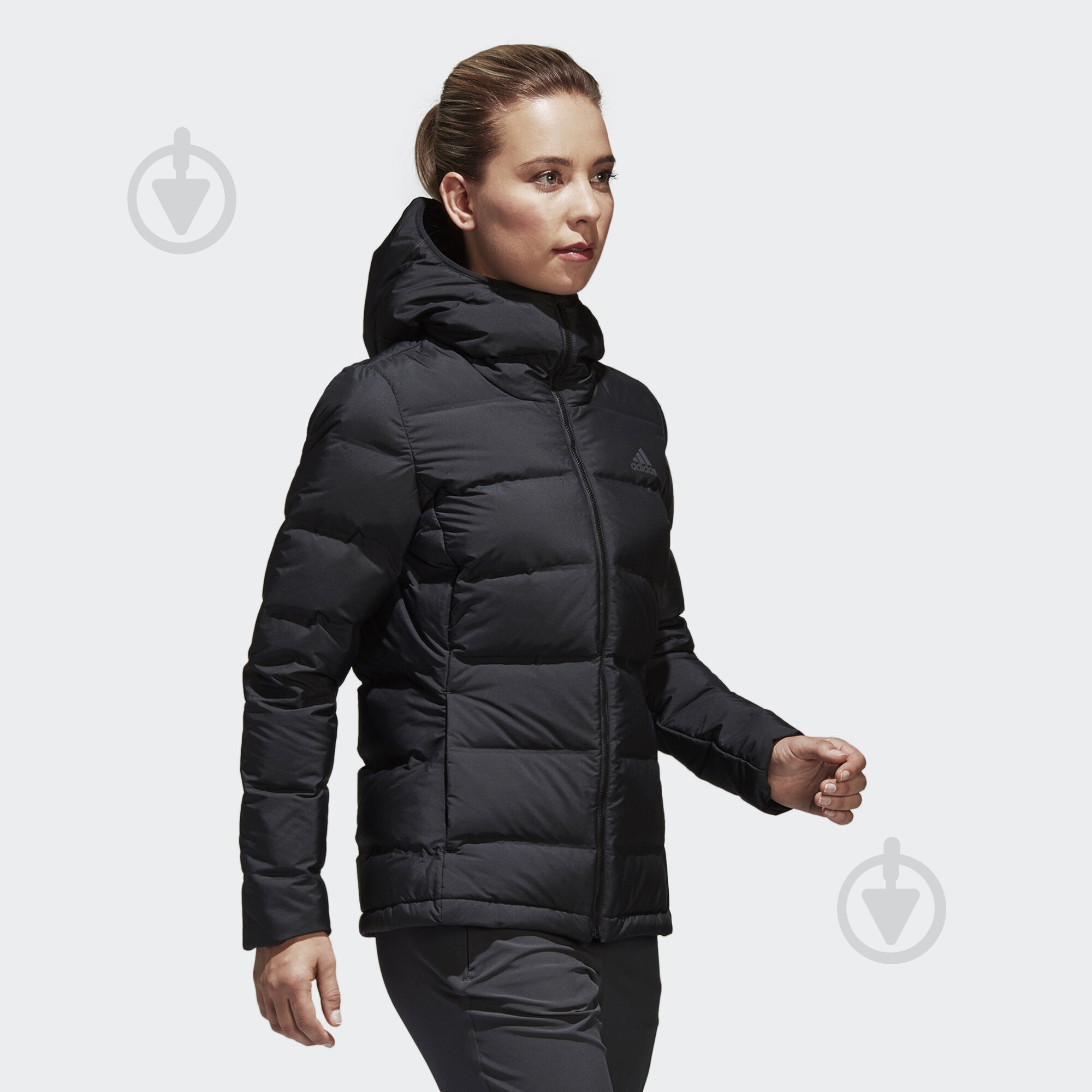 Пуховик женский Adidas W Helionic Ho J BQ1935 р.XS черный - фото 4