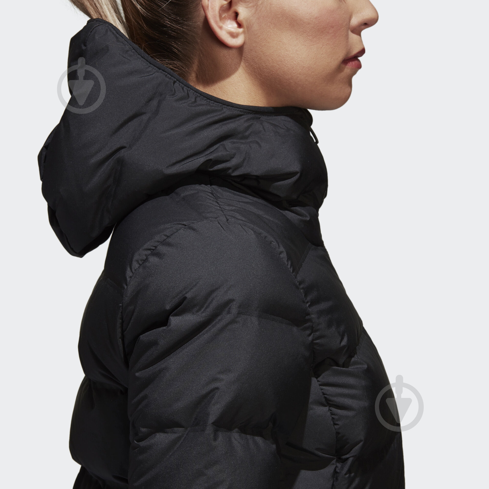 Пуховик женский Adidas W Helionic Ho J BQ1935 р.XS черный - фото 6