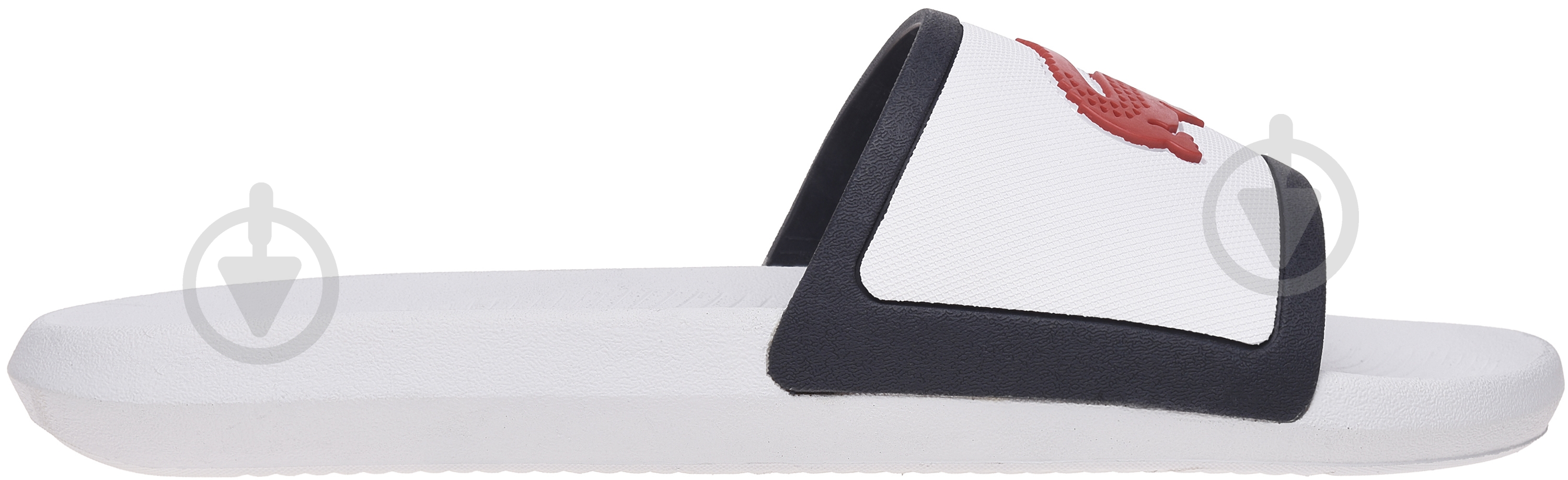 Шлепанцы Lacoste CROCO SLIDE TRI3 CMA 739CMA0043407 р.40,5 белый - фото 1