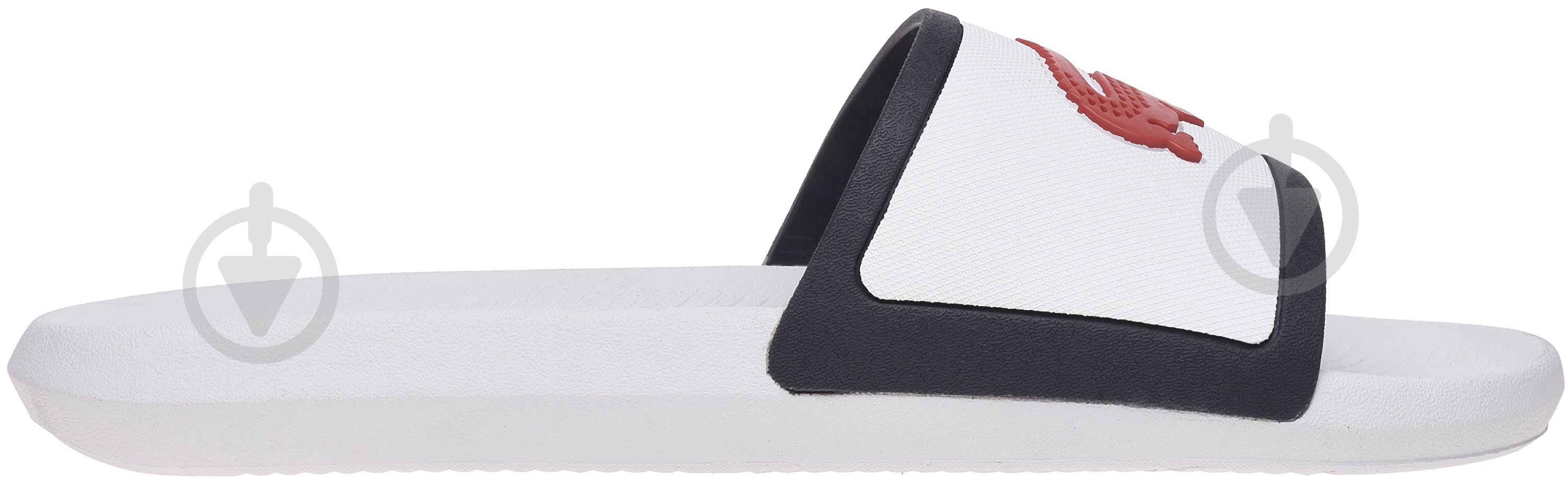 Шлепанцы Lacoste CROCO SLIDE TRI3 CMA 739CMA0043407 р.41,5 белый - фото 1