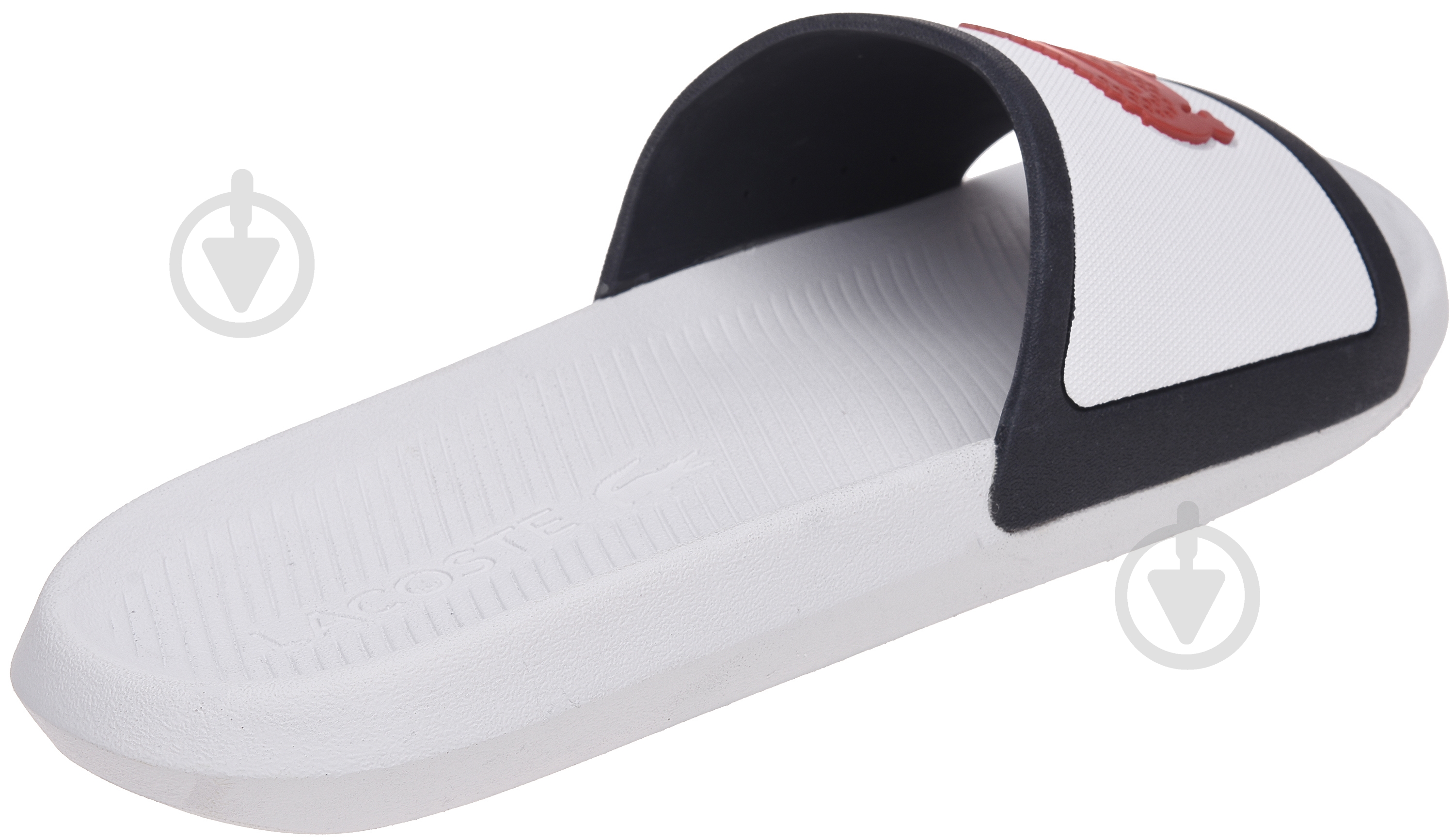 Шлепанцы Lacoste CROCO SLIDE TRI3 CMA 739CMA0043407 р.41,5 белый - фото 4