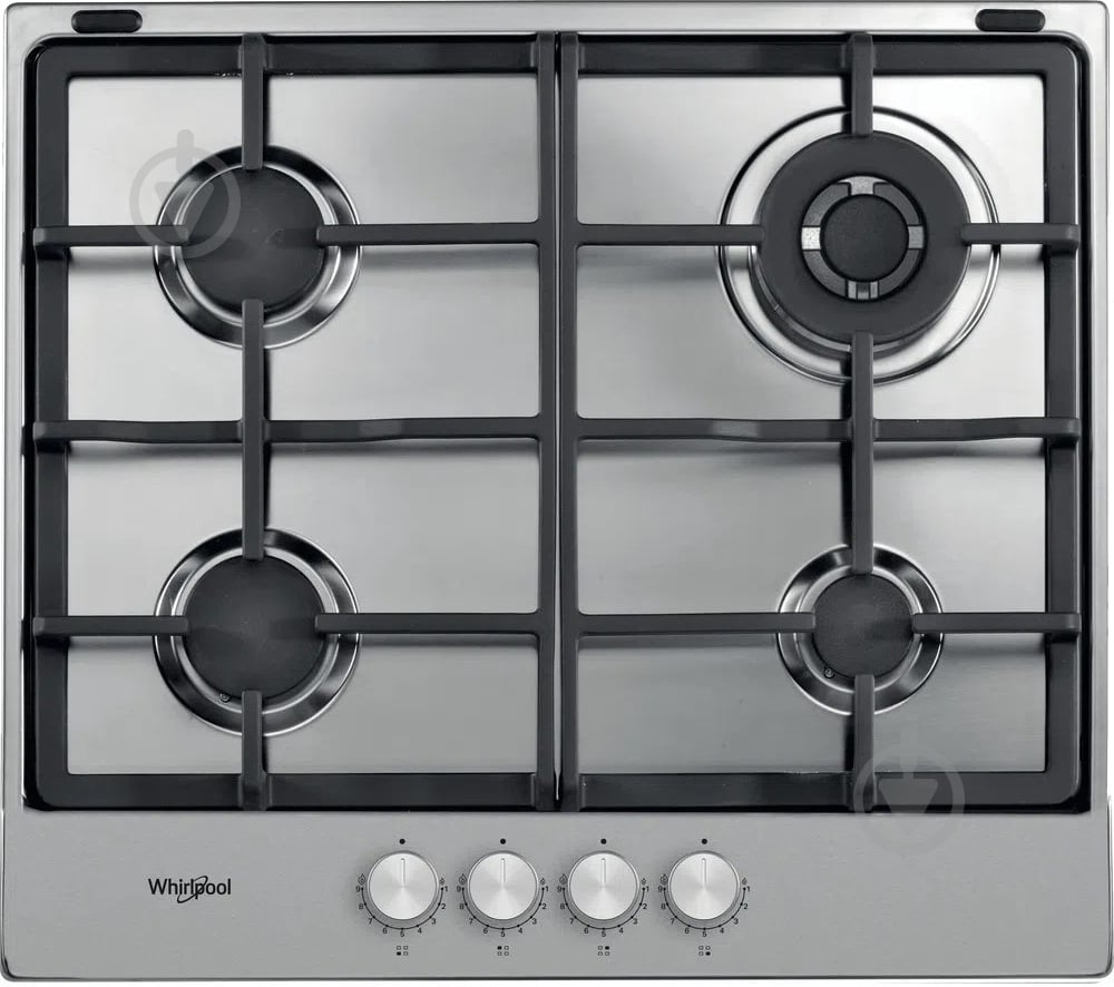 Варильна поверхня газова Whirlpool TGML661IX - фото 1