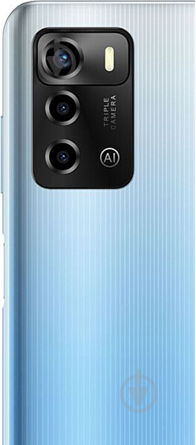 Смартфон ZTE Blade A72 3/64GB crystal blue (951874) - фото 13