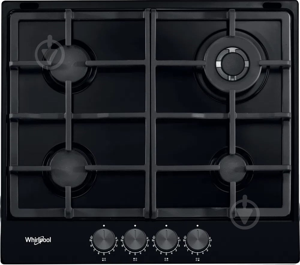 Варильна поверхня газова Whirlpool TGML661NB - фото 1