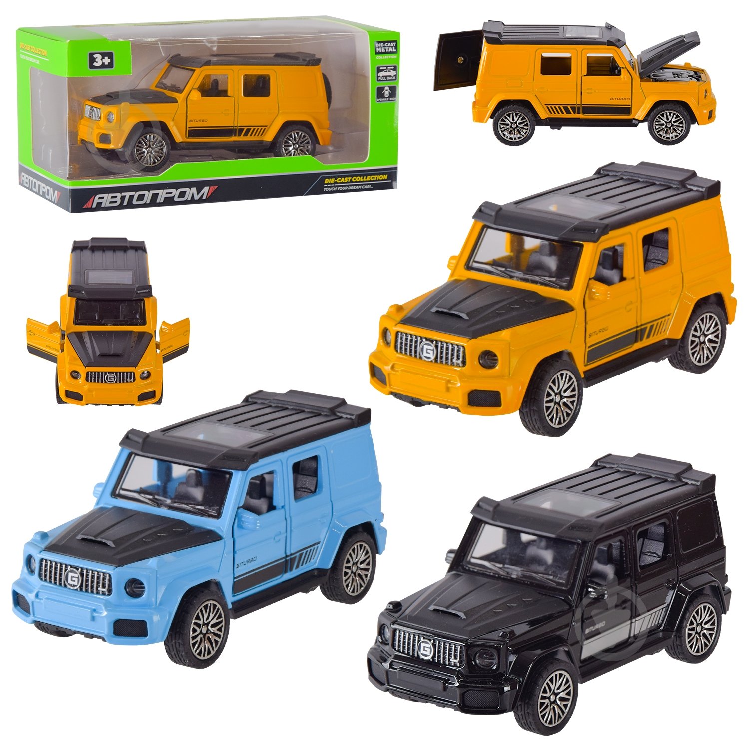 Автомобиль Автопром 1:32 AP74149 - фото 1