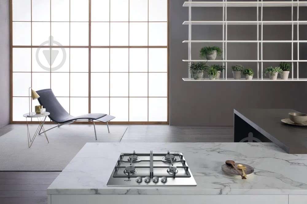 Варильна поверхня газова Whirlpool TKRL660IX - фото 9