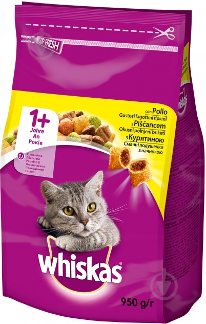 Корм Whiskas с курицей 950 г - фото 1
