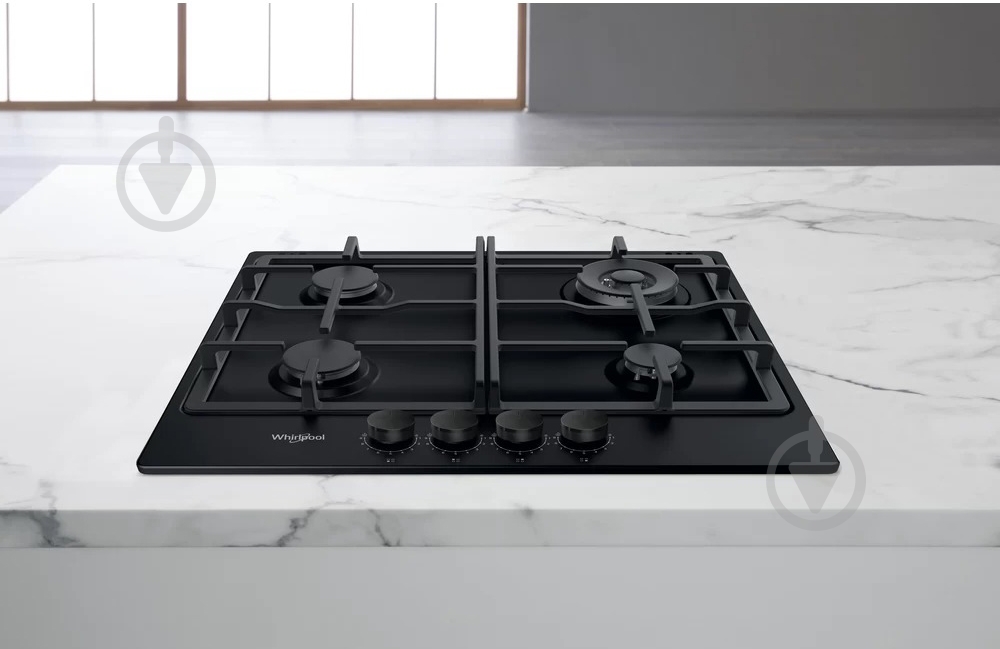 Варочная поверхность газовая Whirlpool TKRL661NB - фото 5 Варочная поверхность газовая Whirlpool TKRL661NB - фото 5