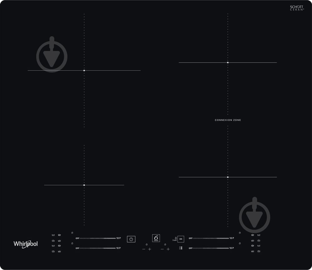 Варочная поверхность индукционная Whirlpool WBS0060NE - фото 1