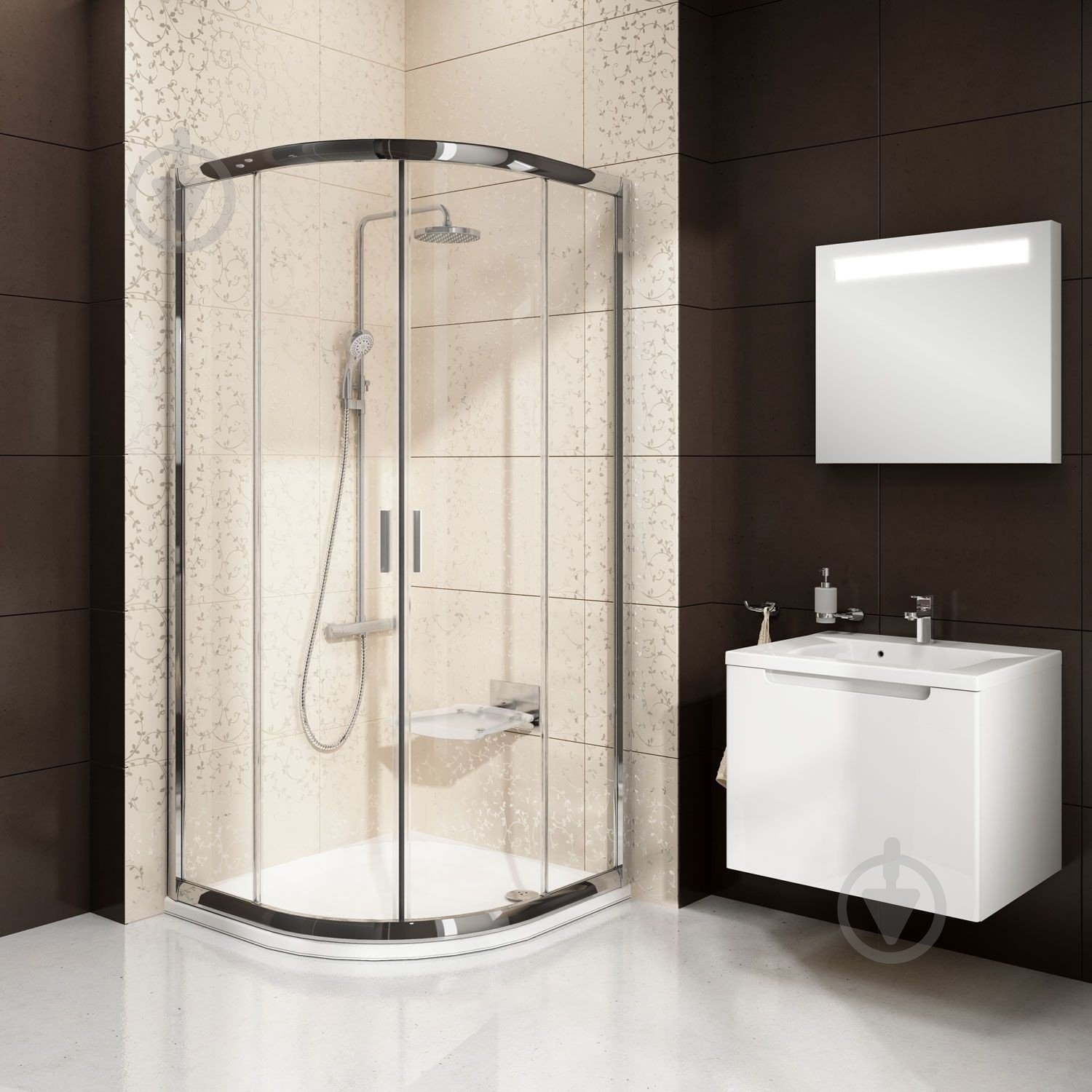 Душевая кабина Ravak BLCP4- 90 GRAPE - фото 1