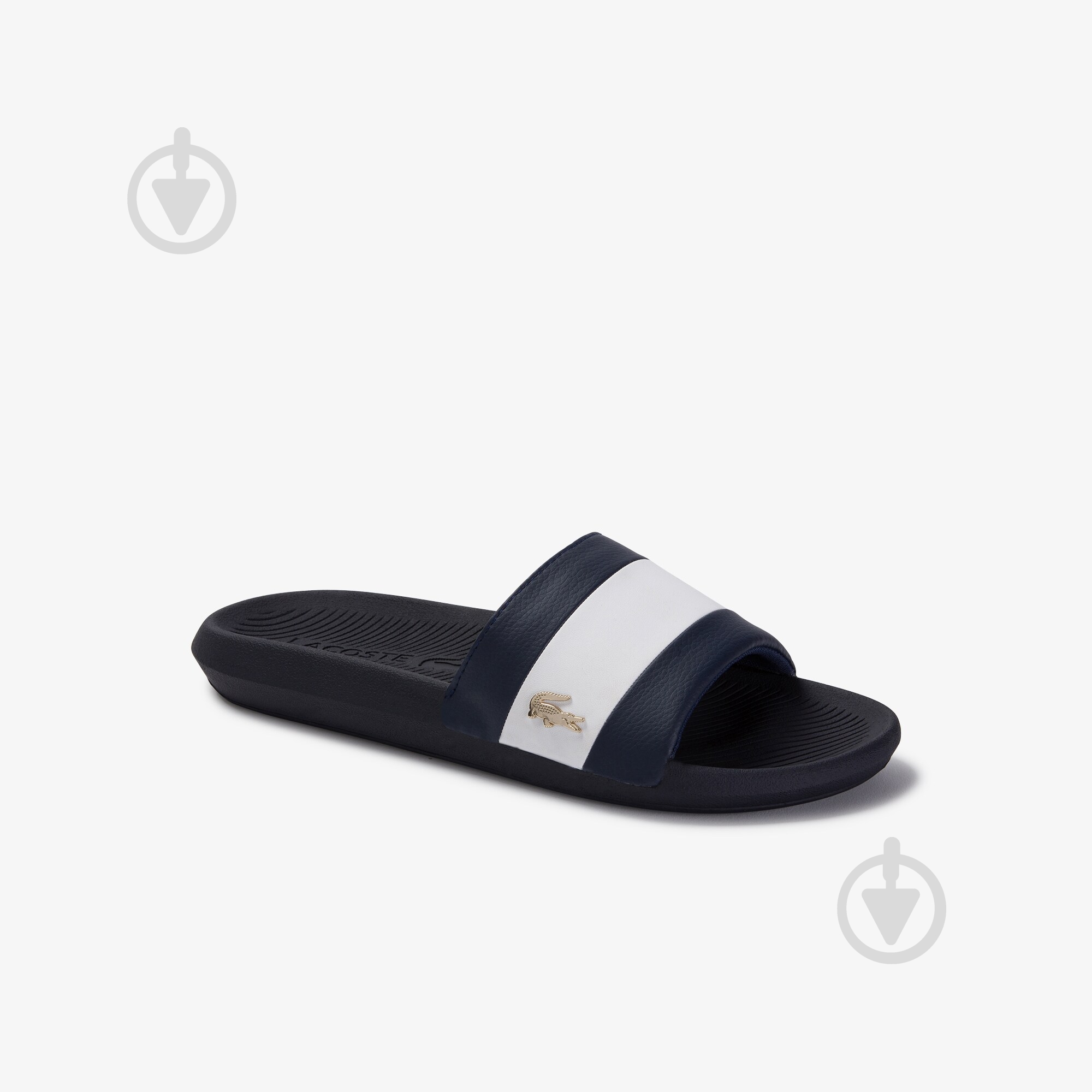 Шлепанцы Lacoste CROCO SLIDE 120 3 US CMA 739CMA0061092 р.43 синий - фото 1 Шлепанцы Lacoste CROCO SLIDE 120 3 US CMA 739CMA0061092 р.43 синий - фото 1