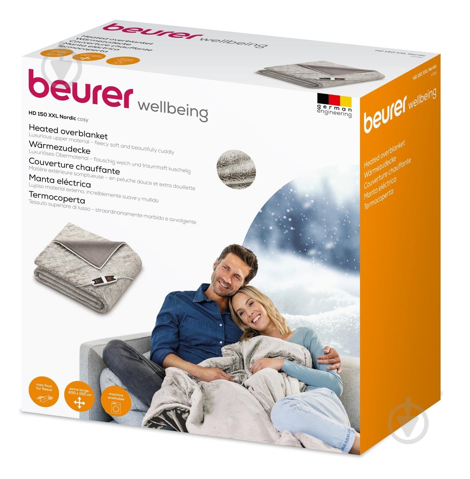 Електроковдра Beurer HD 150 XXL Nordic - фото 4