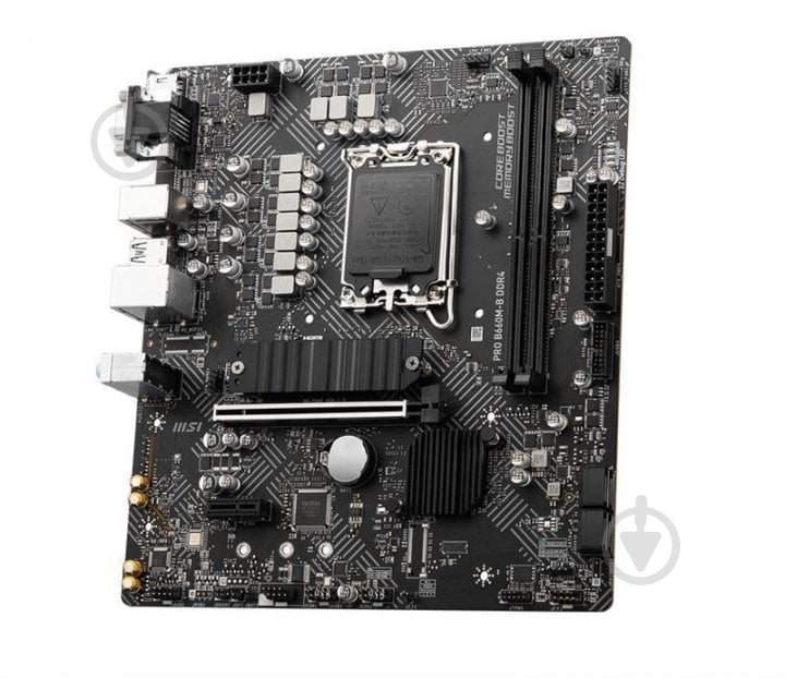 Материнская плата MSI PRO B660M-B DDR4 (Socket 1700, Intel B660, micro ATX) - фото 3
