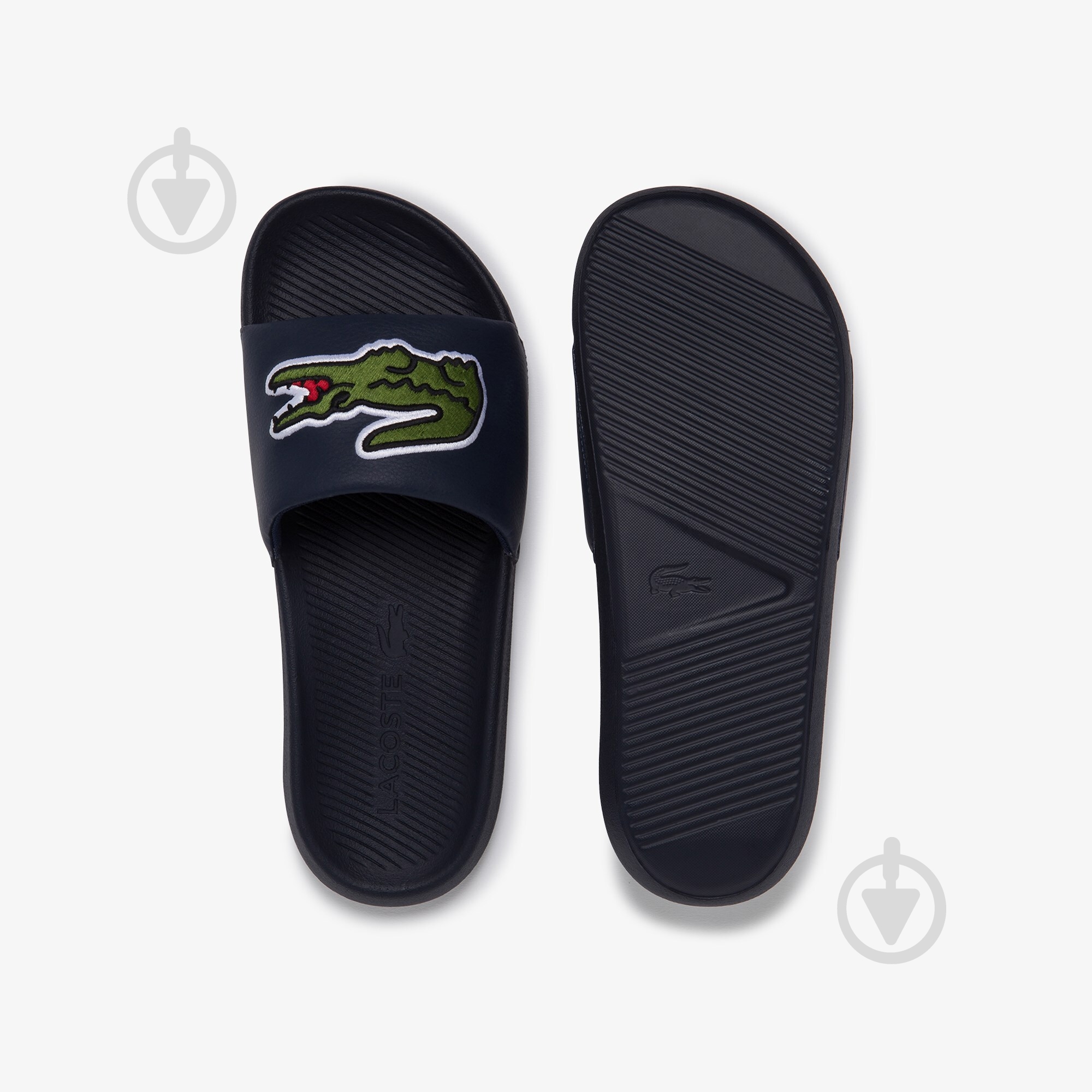 Шльопанці Lacoste CROCO SLIDE 120 2 US CMA 739CMA00622S3 р.41,5 зелений - фото 4 Шльопанці Lacoste CROCO SLIDE 120 2 US CMA 739CMA00622S3 р.41,5 зелений - фото 4