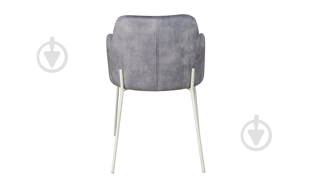 Стілець Белла 580х530х850 сірий / молочний - фото 5