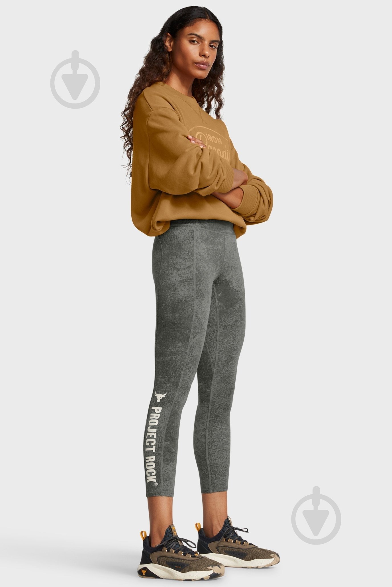 Лосини Under Armour Pjt Rck LG Ankl Lg Pt 1387766-709 р.XS сірий - фото 6 Лосини Under Armour Pjt Rck LG Ankl Lg Pt 1387766-709 р.XS сірий - фото 6