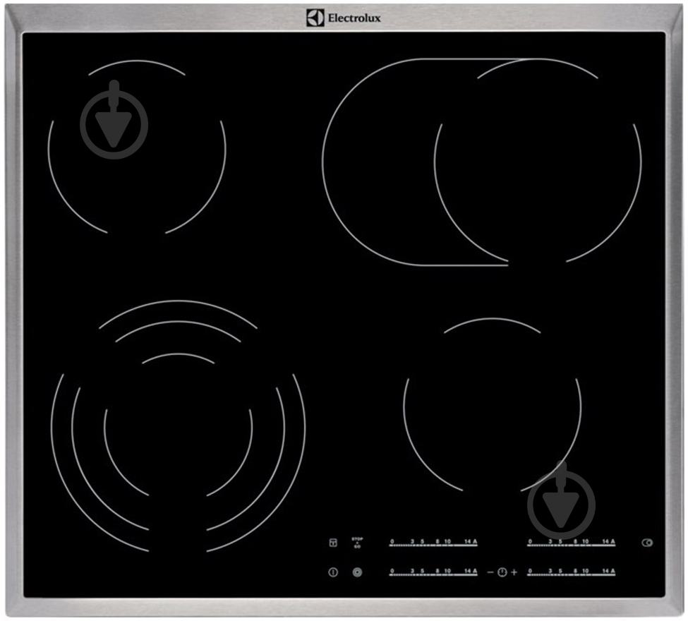 Варочная поверхность электрическая Electrolux EHF 56547 XK - фото 1 Варочная поверхность электрическая Electrolux EHF 56547 XK - фото 1