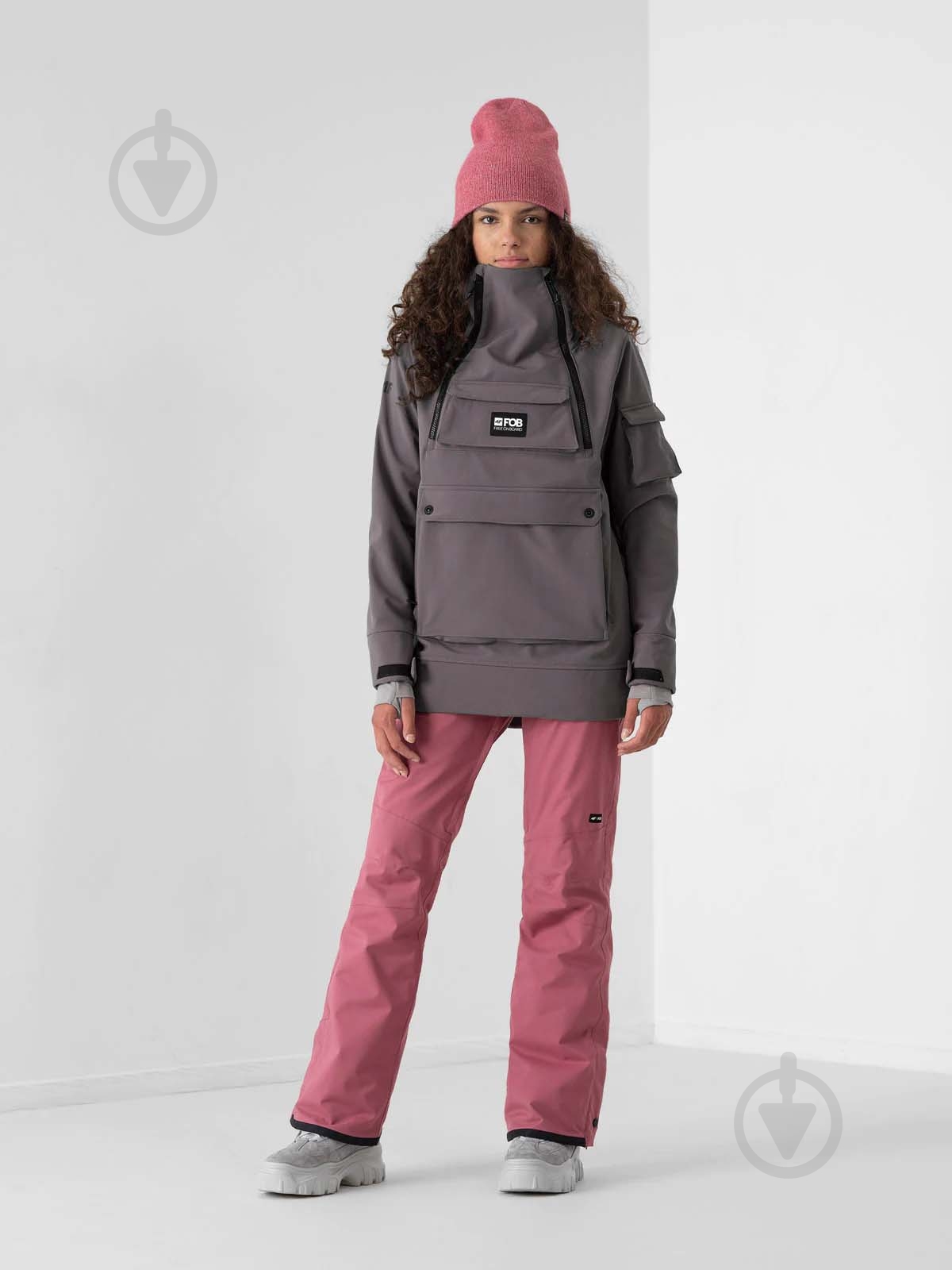 Куртка женская 4F H4Z21-SFD002F-25S р.XS серая - фото 5 Куртка женская 4F H4Z21-SFD002F-25S р.XS серая - фото 5