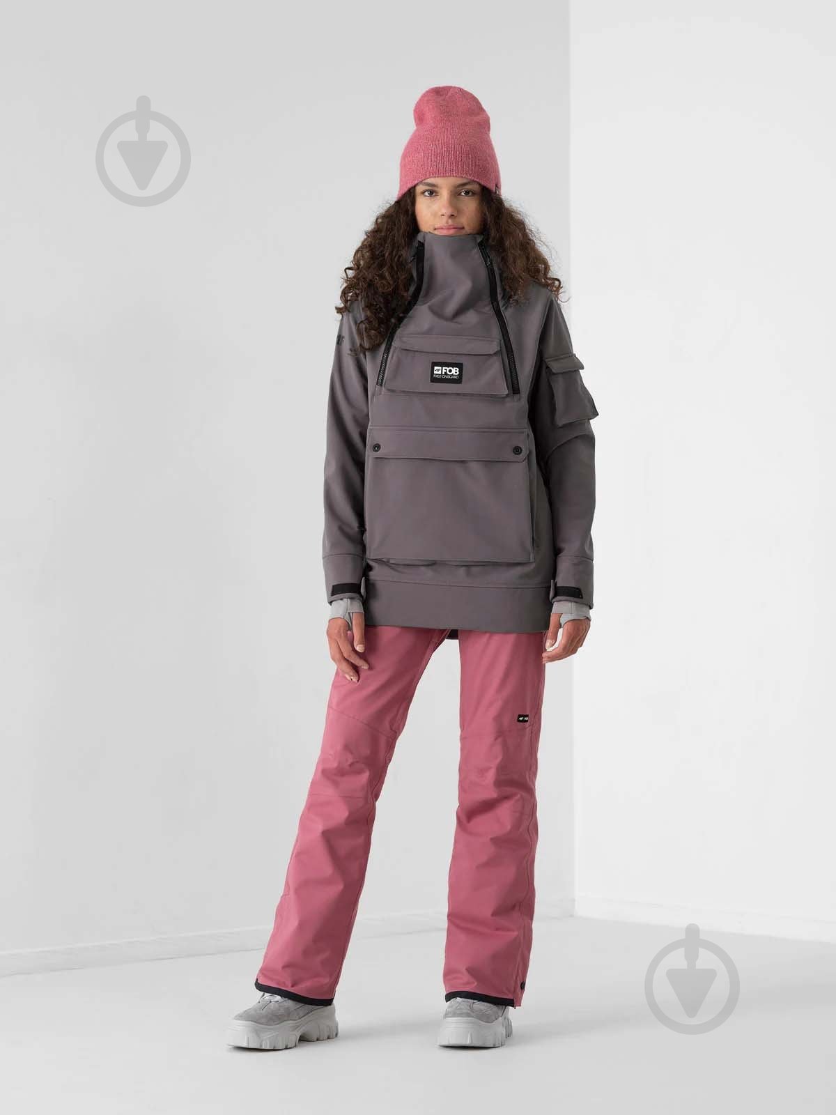 Куртка женская 4F H4Z21-SFD002F-25S р.S серая - фото 5 Куртка женская 4F H4Z21-SFD002F-25S р.S серая - фото 5