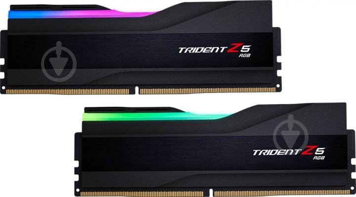 Оперативная память G.Skill DDR SDRAM 32 GB (2x16GB)(F5-6000J3636F16GX2-TZ5RK) Trident Z5 RGB Black - фото 1 Оперативная память G.Skill DDR SDRAM 32 GB (2x16GB)(F5-6000J3636F16GX2-TZ5RK) Trident Z5 RGB Black - фото 1