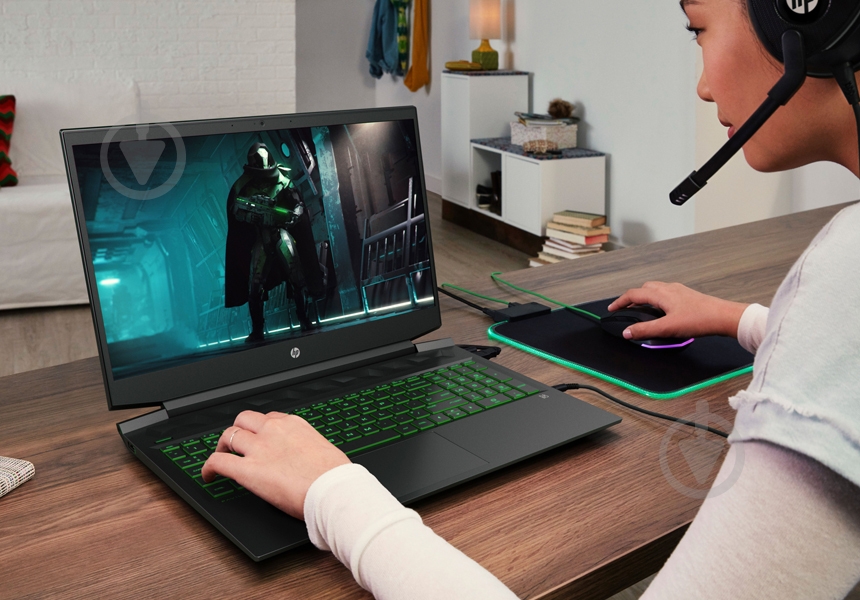 Ноутбук HP Pavilion 16 Gaming 16,1 (15D17EA) black - фото 9 Ноутбук HP Pavilion 16 Gaming 16,1 (15D17EA) black - фото 9