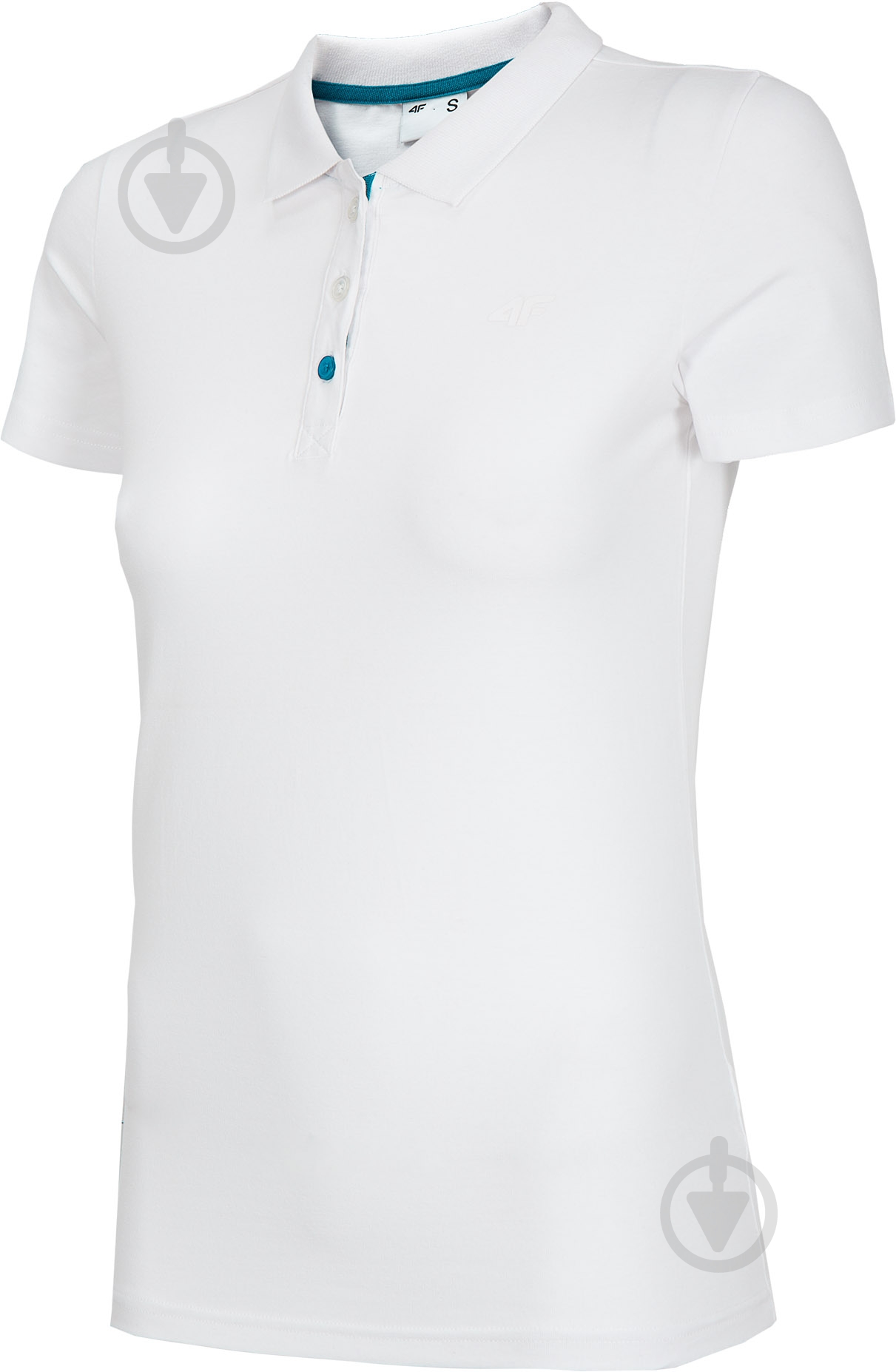 Поло 4F NOSH4-TSD008-10S р.S белый - фото 1