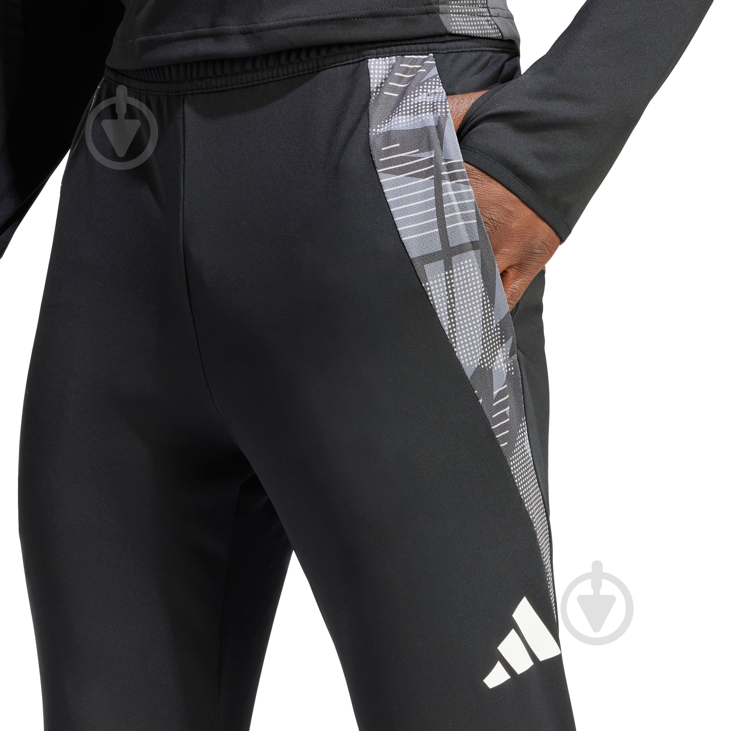 Брюки Adidas TIRO24 C TR PNT IP1878 р. S черный - фото 3