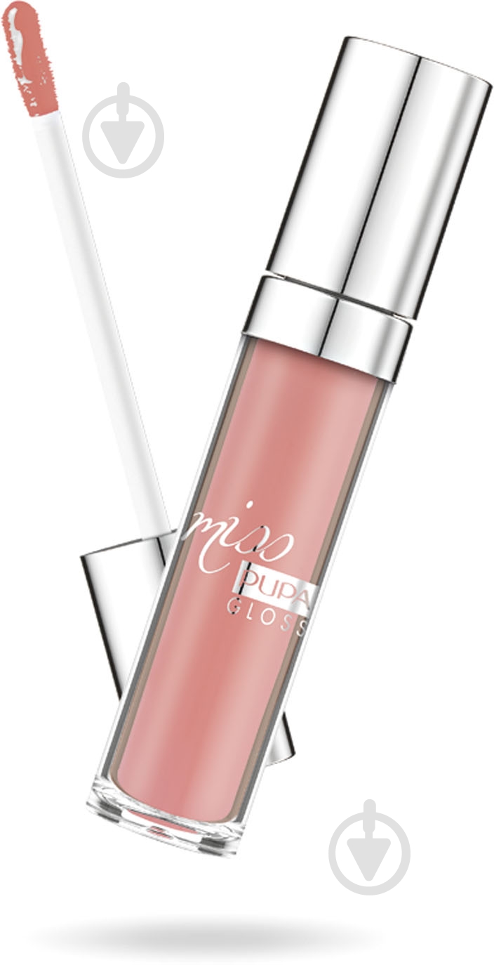Блиск для губ Pupa Miss №201 Tender Apricot 5 мл - фото 1