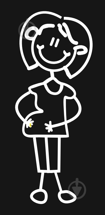 Наклейка Мама – беременная 10 см - фото 1 Наклейка Мама – беременная 10 см - фото 1