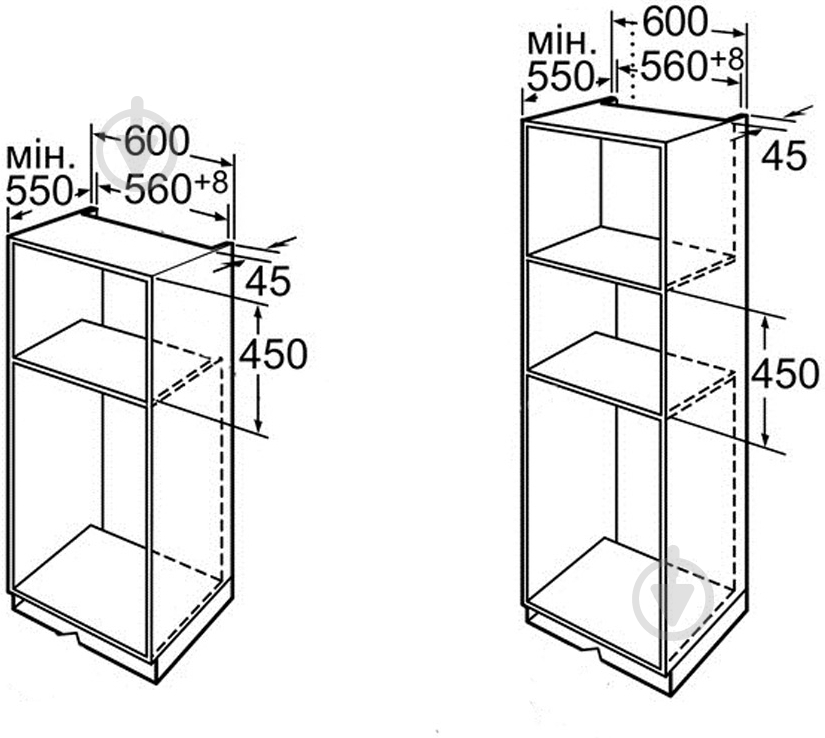 Духовой шкаф Bosch HBC86P753 с функцией микроволн - фото 2