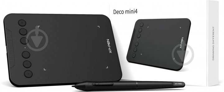 Планшет графический XP-Pen Deco Mini 4 black - фото 5 Планшет графический XP-Pen Deco Mini 4 black - фото 5
