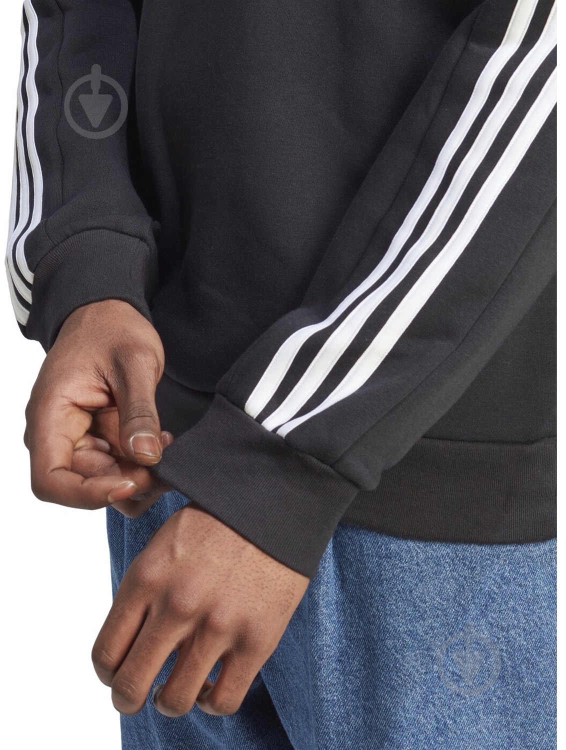 Джемпер Adidas Essentials IB4027 р.M черный - фото 6