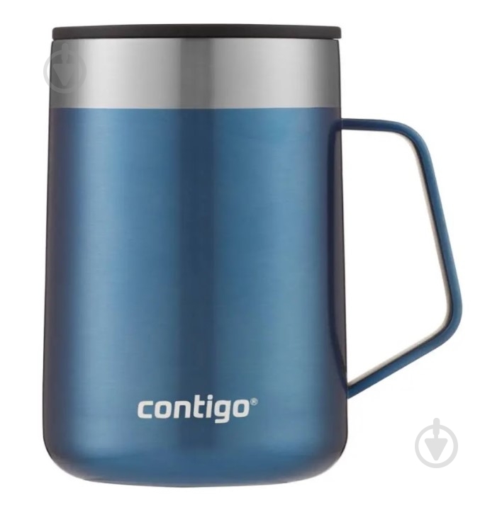 Термочашка Contigo Streeterville 0,42 л блакитна (2174675) - фото 1 Термочашка Contigo Streeterville 0,42 л блакитна (2174675) - фото 1